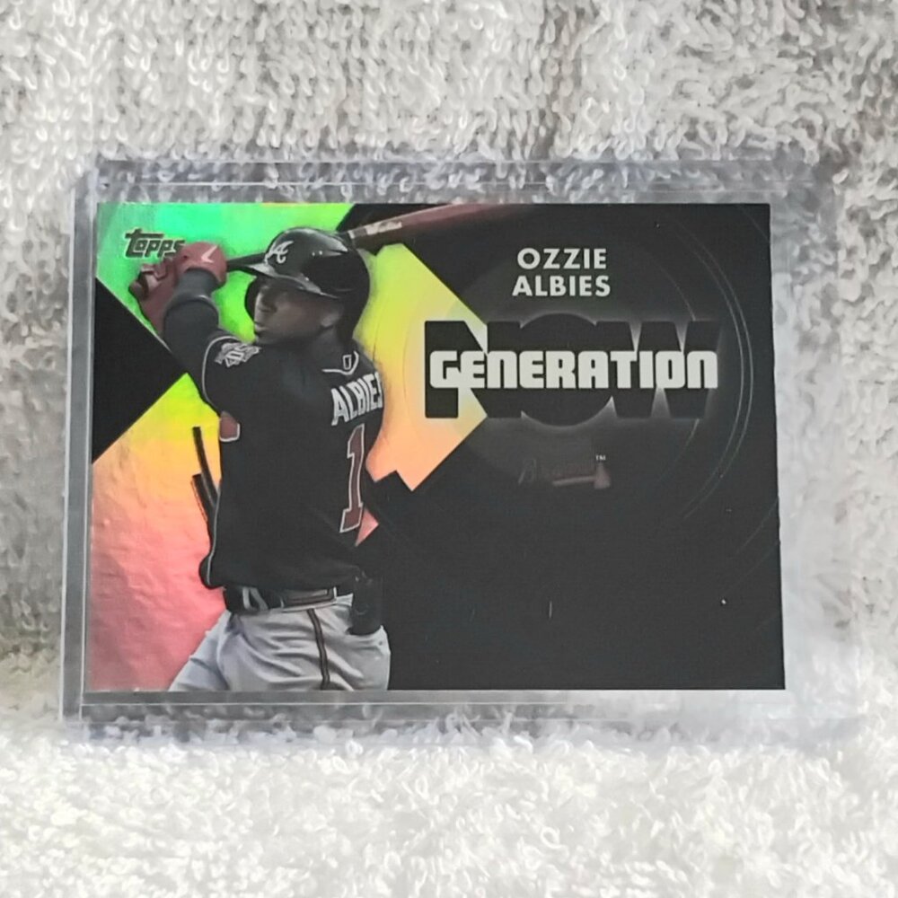 5/$20 Mint 2022 Topps Ozzie Albies Generation Now MLB Card GN-7!!